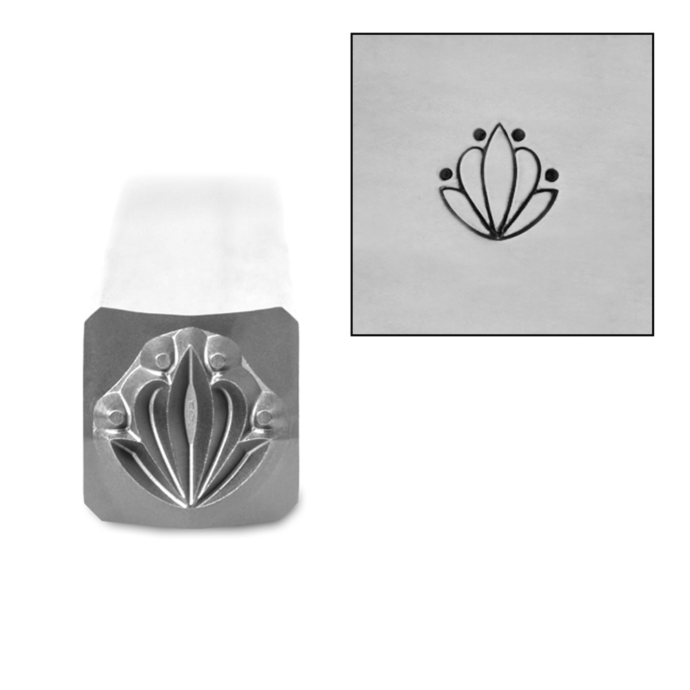 Metal Stamping Tools Art Deco Pattern 4 Metal Design Stamp, 6mm, by Stamp Yours